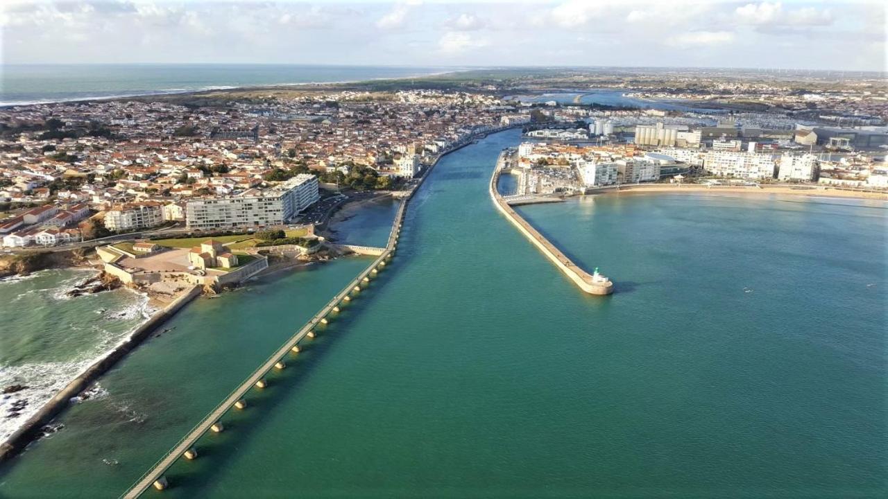 La Calypsette - Face Grande Plage Des Sables D'Olonne Les Sables-dʼOlonne Exterior foto